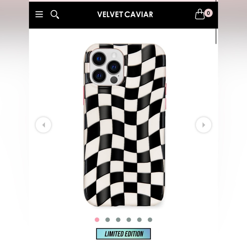 Velvet Caviar iPhone 12 Pro Max case